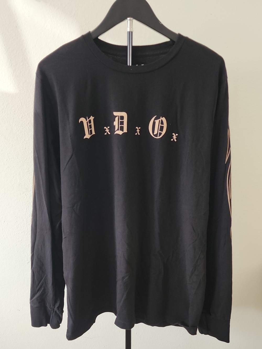 Von Dutch Originals Black Cotton Graphic Long Sleeve Tee XXL